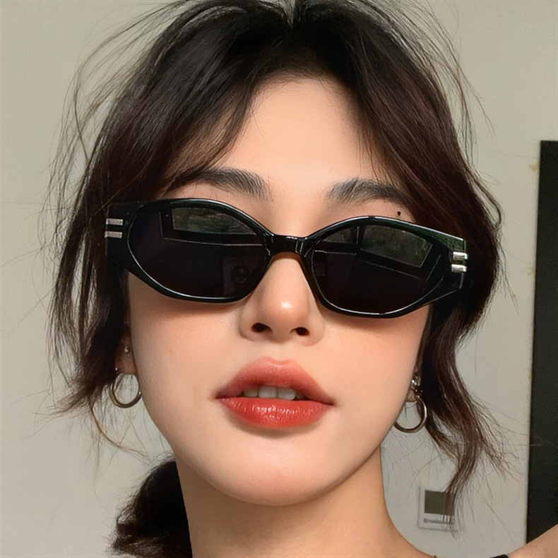 Women'S Fashion Eyewear - 새로운 스몰 프레임 Y2K 캣아이 선글라스