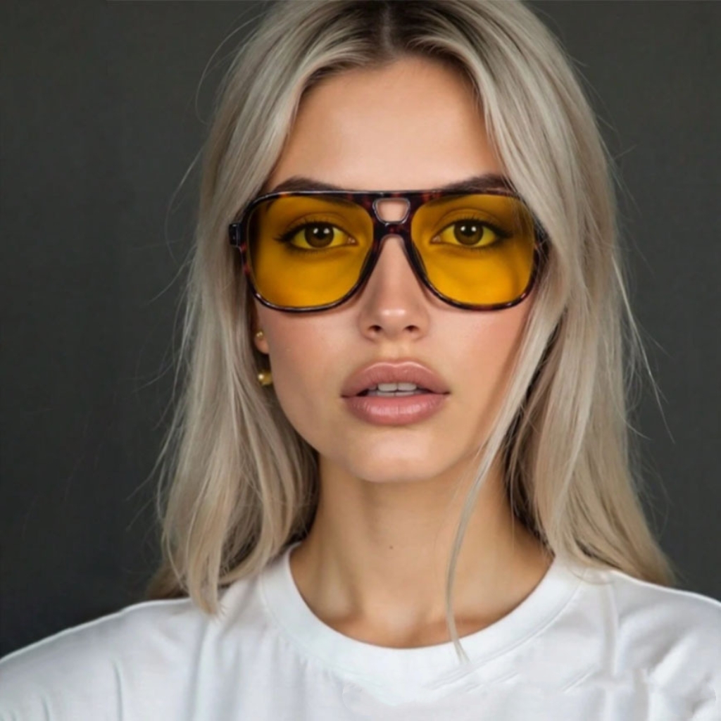 Women'S Fashion Eyewear - 뉴 빈티지 클래식 디자이너 더블 브리지