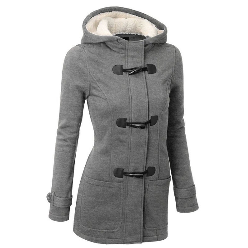 Women'S Fashion Jackets Amazon - 아마존 후드 클래식 카우 혼 버튼