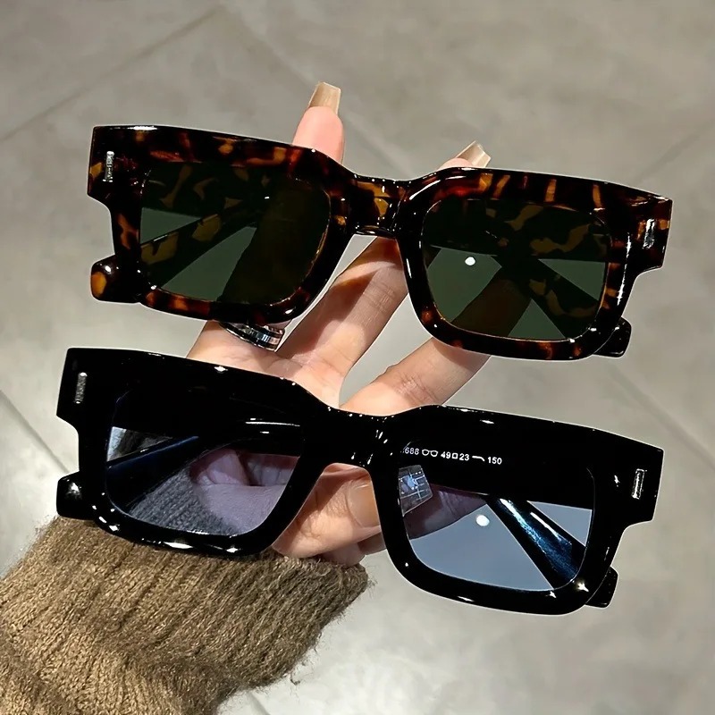 Women'S Fashion Reading Glasses - 고급스러운 직사각형 선글라스 여성 남성 패션