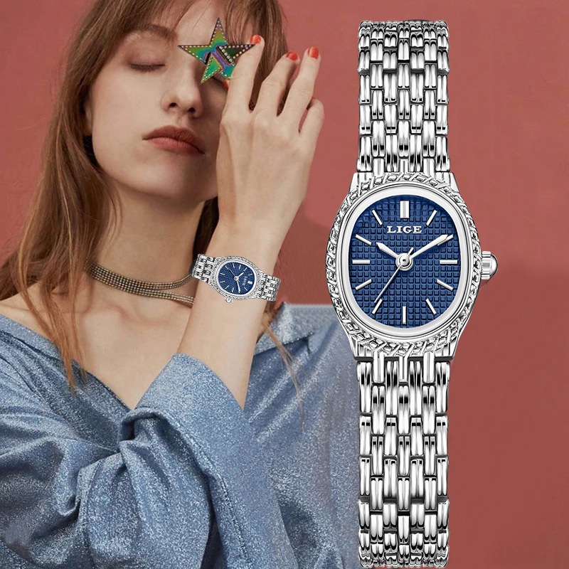 Women Fashion Simple - LIGE 패션 럭셔리 쿼츠 여성 시계