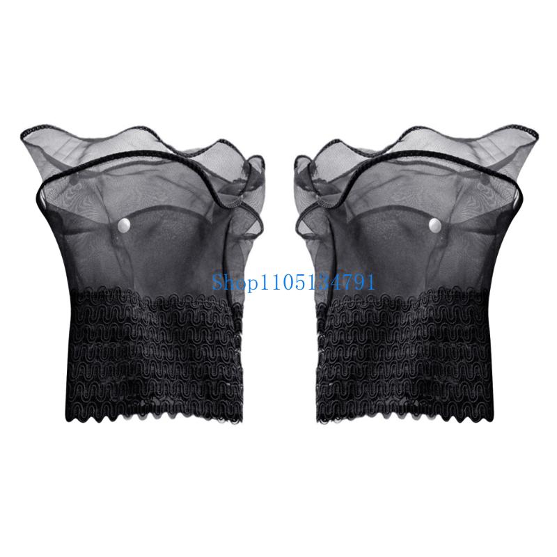 Women Fashion Gloves - 98km 여성 진주 장식 계층화 된
