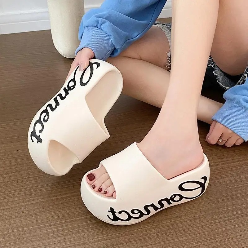 Women'S Fashion Sandals - EVA 두꺼운 굽 여성 샌들 여름