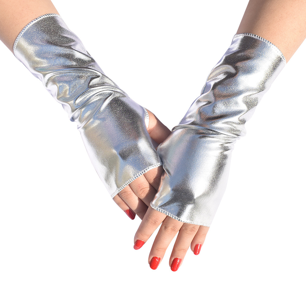 Women Fashion Gloves - 1 쌍 여성용 가짜 특허 가죽