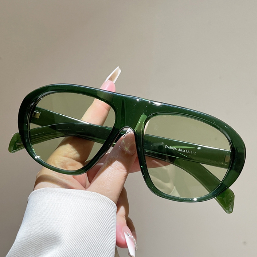 Women'S Fashion Reading Glasses - 새로운 오버사이즈 파일럿 선글라스 여성 남성