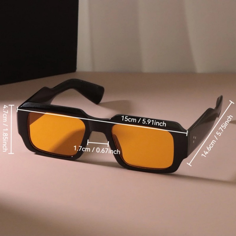 레트로 사각 선글라스 여성 남성 빈티지 캐주얼 패션 클 - Women'S Fashion Eyewear 리뷰 및 가격