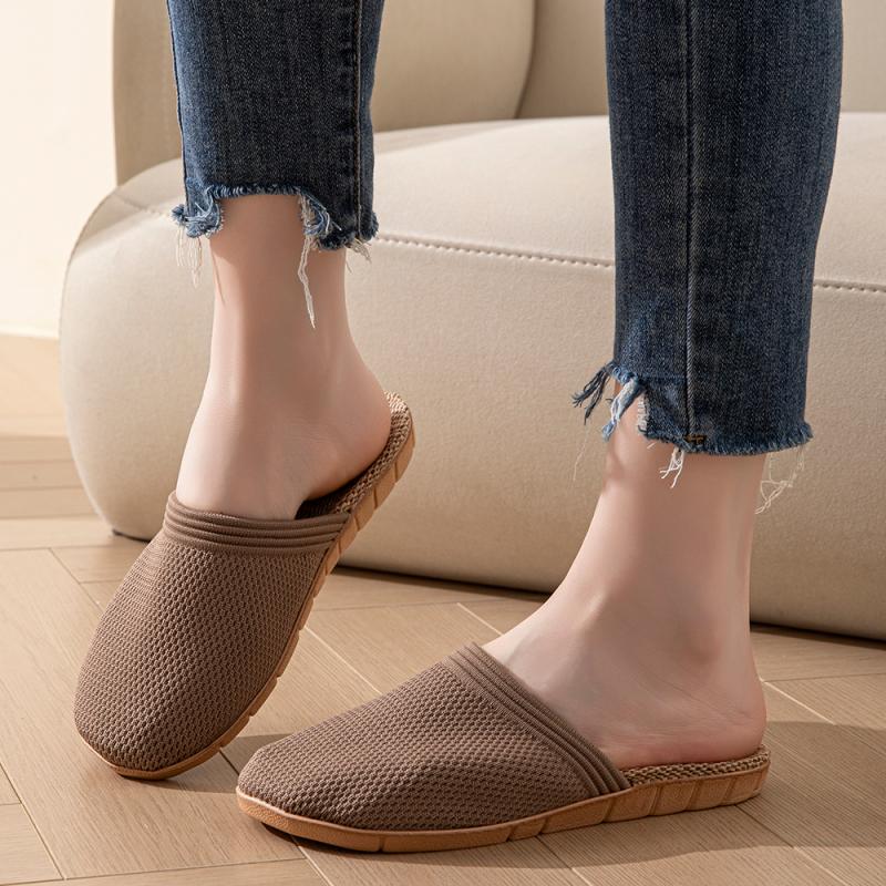 메쉬 캐주얼 슬리퍼 여성용 홈 소프트 디자이너 샌들 여 - Women'S Fashion Sandals 리뷰 및 가격