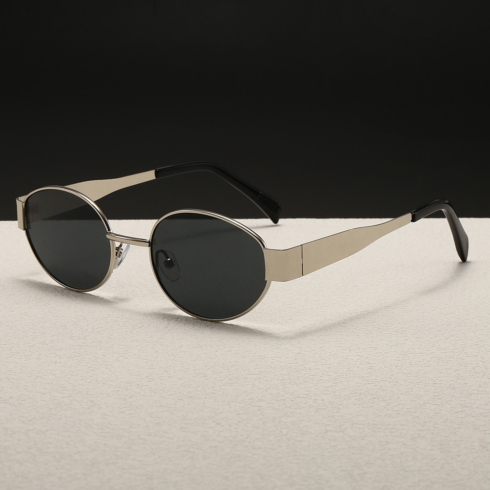 여성용 트렌디한 라운드 프레임 메탈 선글라스, 패셔너블 - Women'S Fashion Eyewear 리뷰 및 가격