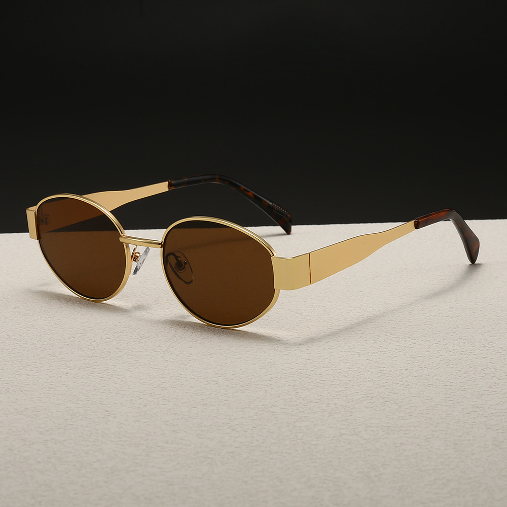 여성용 트렌디한 라운드 프레임 메탈 선글라스, 패셔너블 - Women'S Fashion Eyewear 리뷰 및 가격