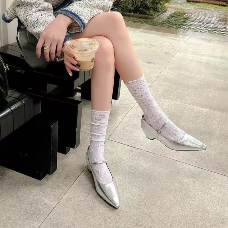 2026 신상품 스윗 엘레강스 슈즈 여성 웨지힐 메리제 - Women'S Fashion Sandals 리뷰 및 가격