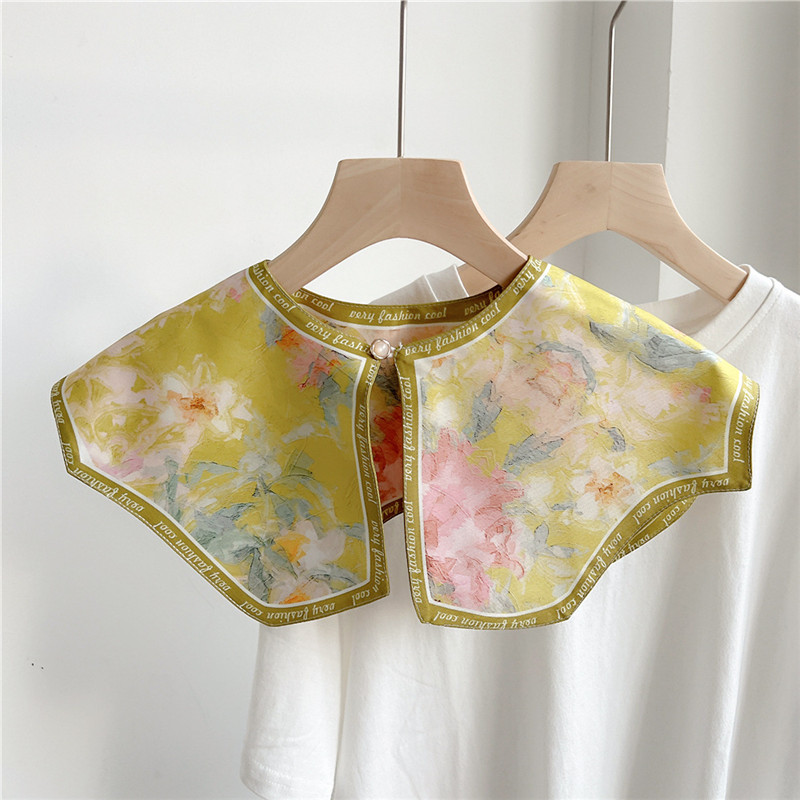 여성용 꽃 분리형 칼라 숄, 용수철 가을 셔츠, 블라우 - Women'S Fashion Essentials 리뷰 및 가격