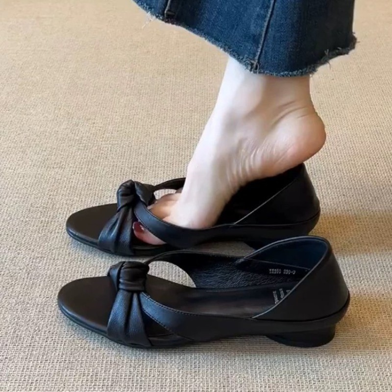 2026년 여름 신상 심플 레트로 낮은 굽 여성 샌들, - Women Fashion Simple 리뷰 및 가격