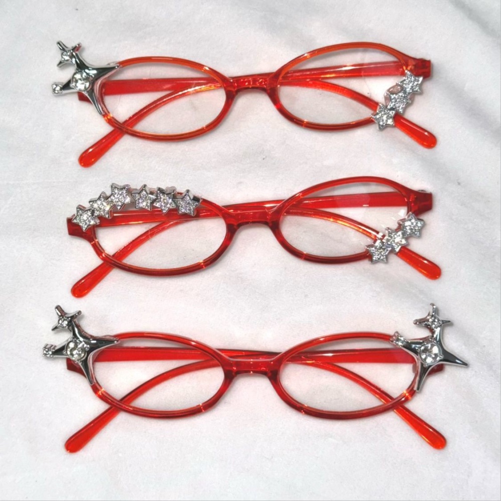 Y2K 스타 라인스톤 캣아이 장식 안경 고딕풍 스윗 코 - Women'S Fashion Eyewear 리뷰 및 가격