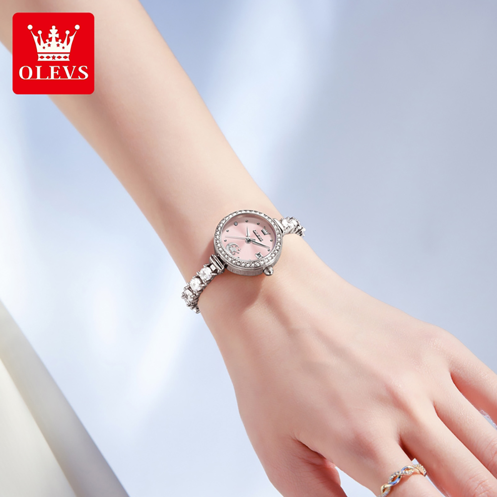 OLEVS 2998 브랜드 정품 여성용 시계 선물 세트 - Women Fashion Simple 리뷰 및 가격