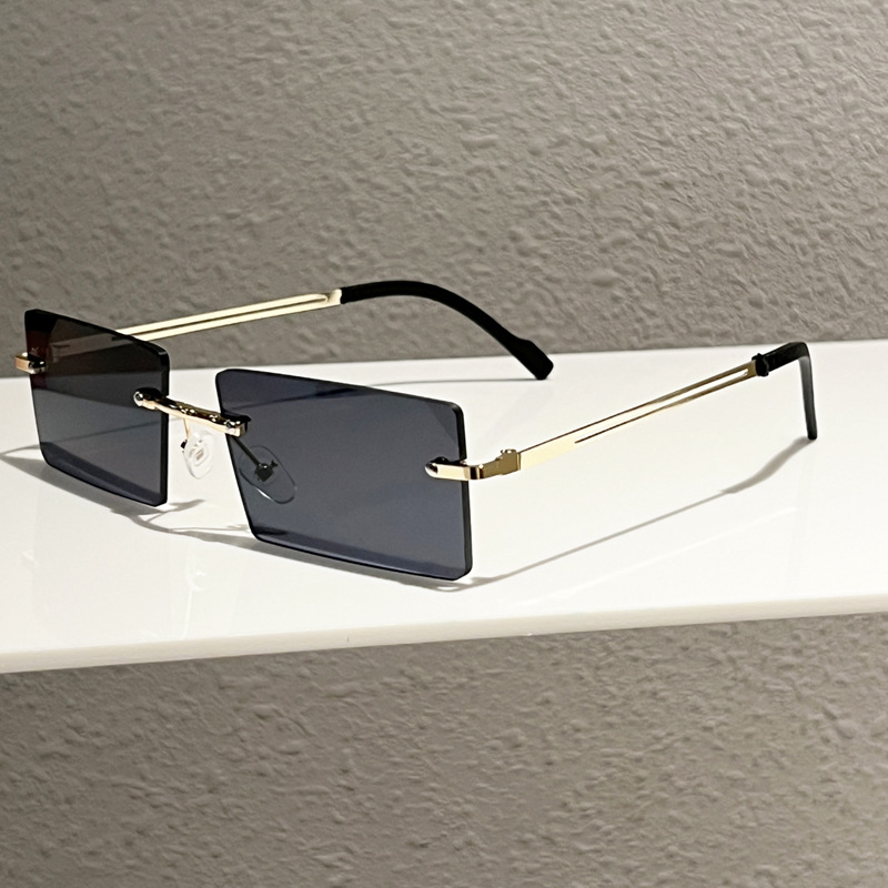 패션 무테 사각형 선글라스 인기 여성 남성용 선글라스  - Women'S Fashion Eyewear 리뷰 및 가격