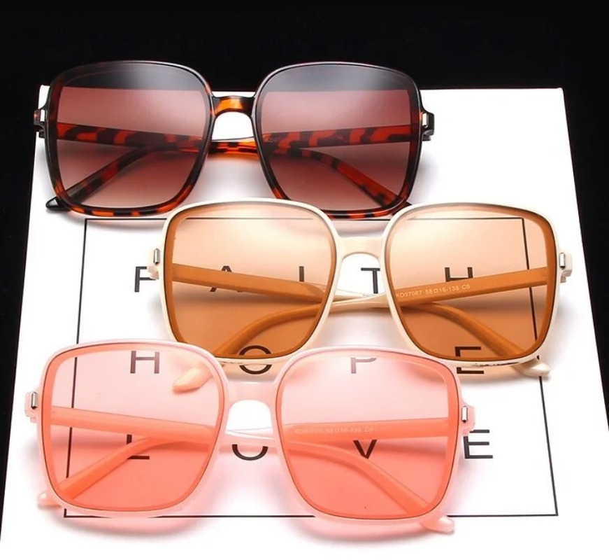 빈티지 오버사이즈 사각 선글라스 여성 패션 그라데이션  - Women'S Fashion Reading Glasses 리뷰 및 가격