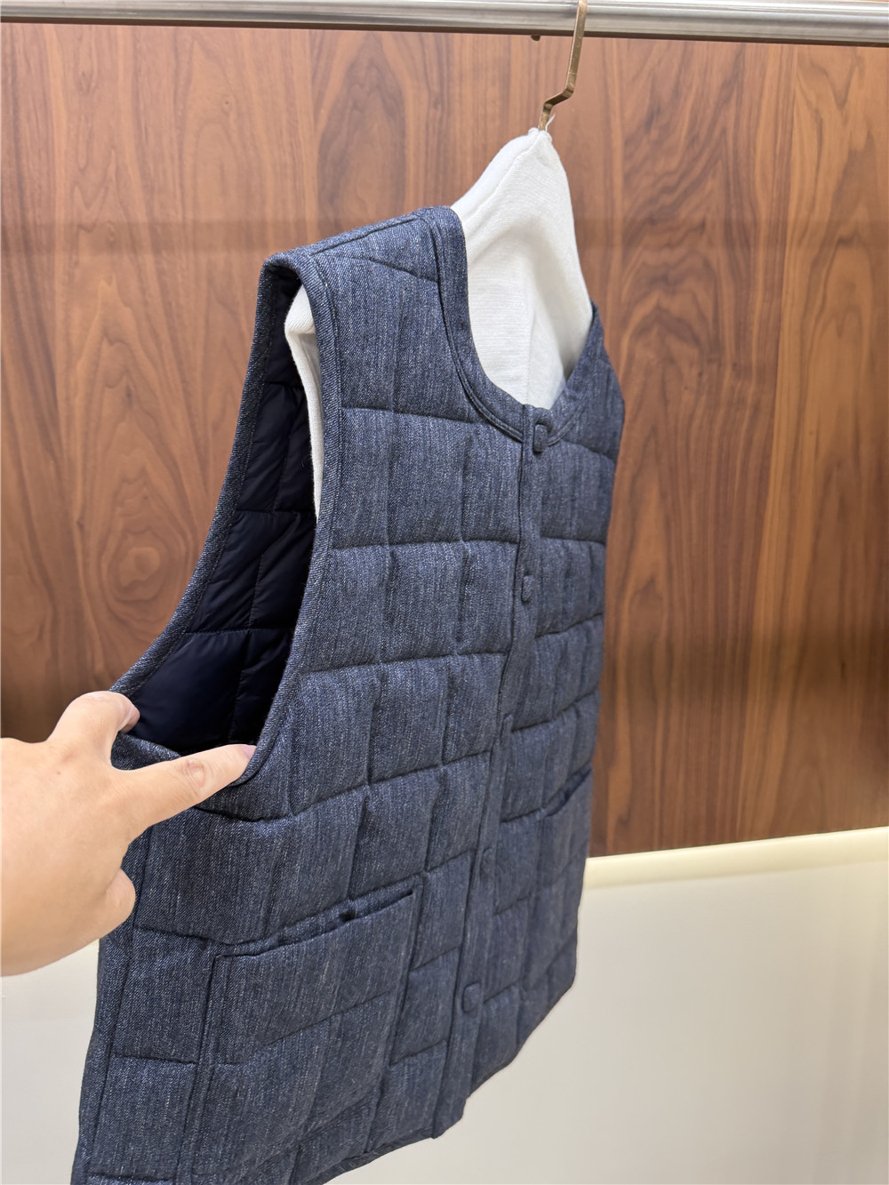 여성용 체크무늬 퀼팅 면 재킷, 심플한 디자인의 소매  - Women'S Fashion Quilted Jacket 리뷰 및 가격