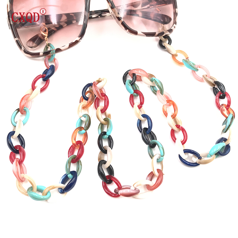 패션 여성 아크릴 안경 체인 안티-슬립 안경 홀더 넥  - Women'S Fashion Reading Glasses 리뷰 및 가격