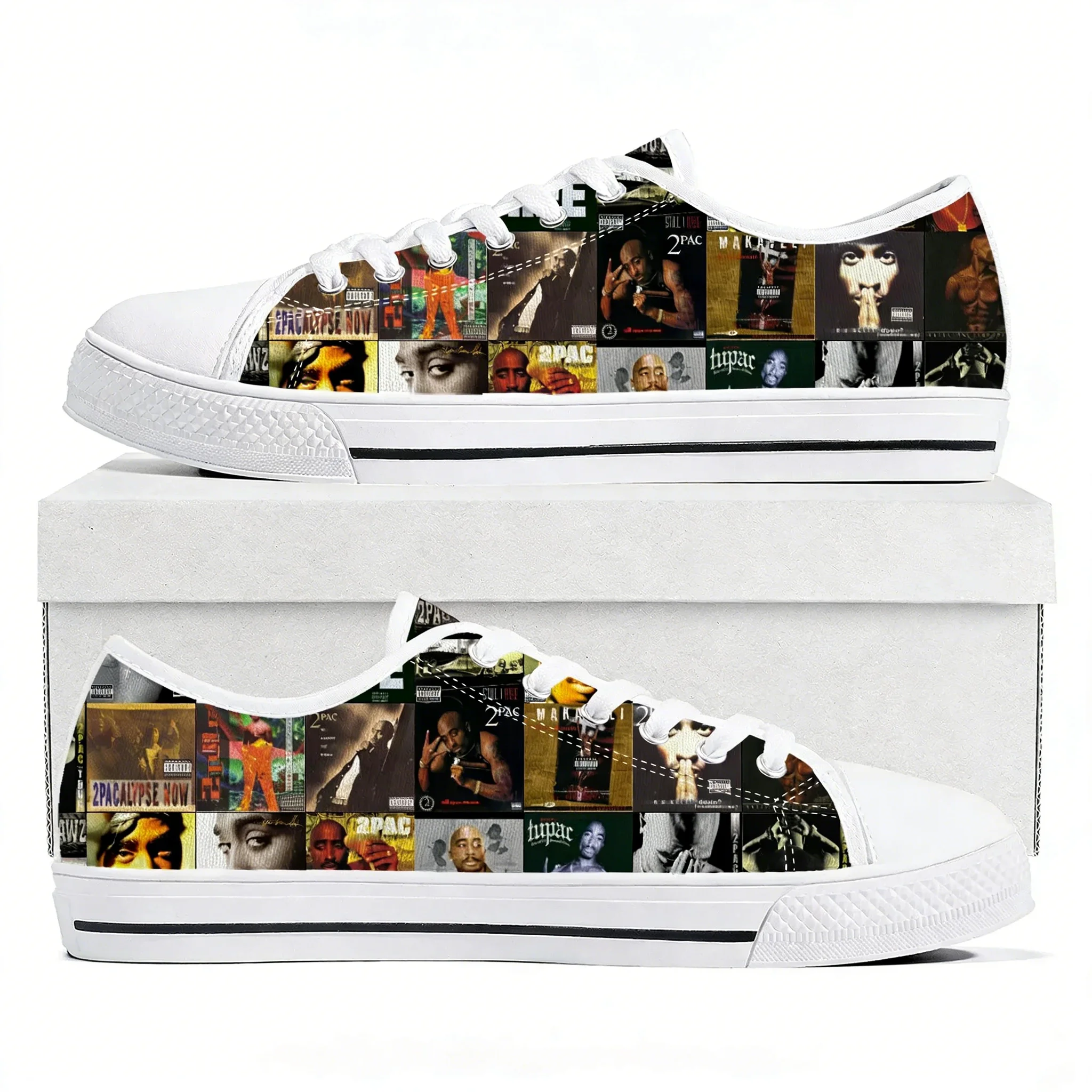 랩 2Pac 투팍 로우탑 고품질 스니커즈 남녀 공용 캔 - Women'S Fashion Business Casual 리뷰 및 가격