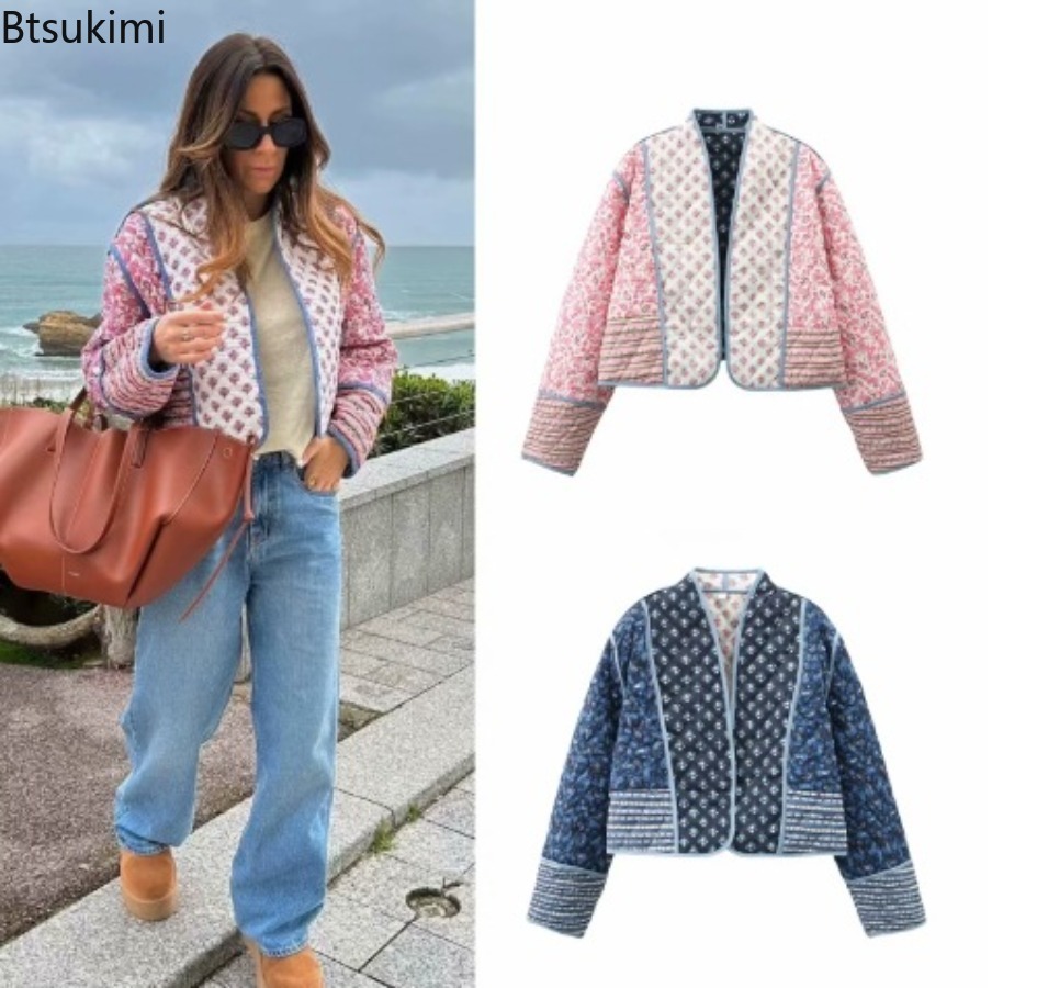 새로운 2026 가을 여성 패션 리버시블 퀼트 재킷 빈 - Women'S Fashion Quilted Jacket 리뷰 및 가격