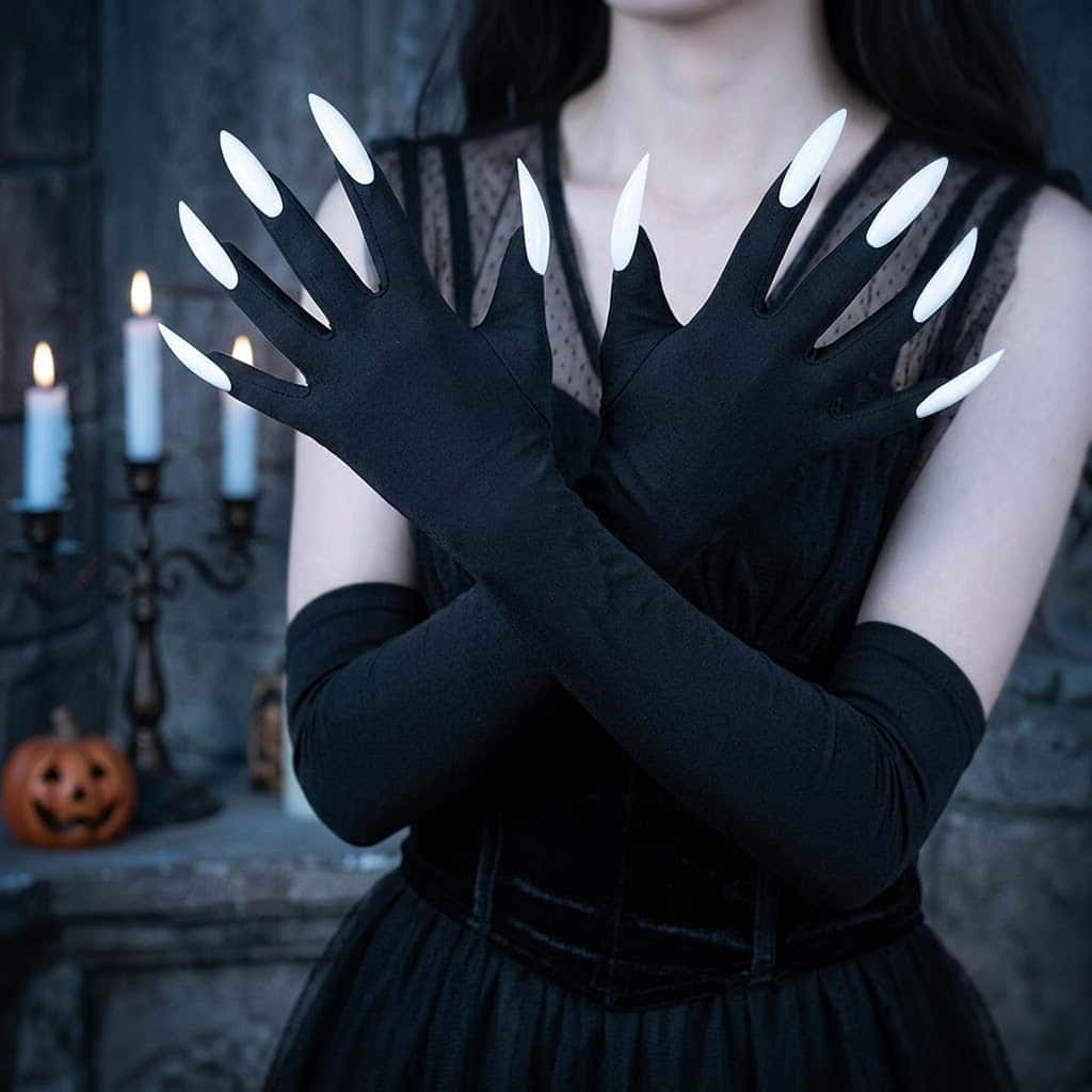 2026 문걸 Y2K 고딕 롱 고스트 클로 핸드 슬리브 - Women Fashion Gloves 리뷰 및 가격