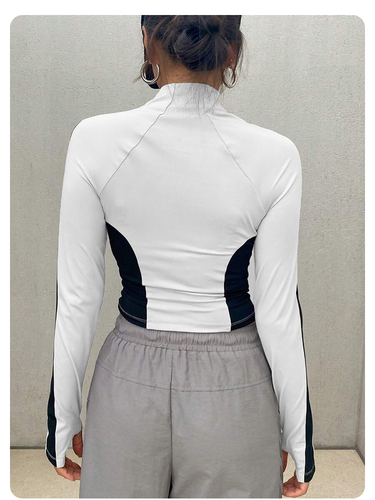 요가 의류 스탠드업 칼라 재킷 아웃도어 스포츠 긴팔 여 - Women'S Fashion Trends 리뷰 및 가격