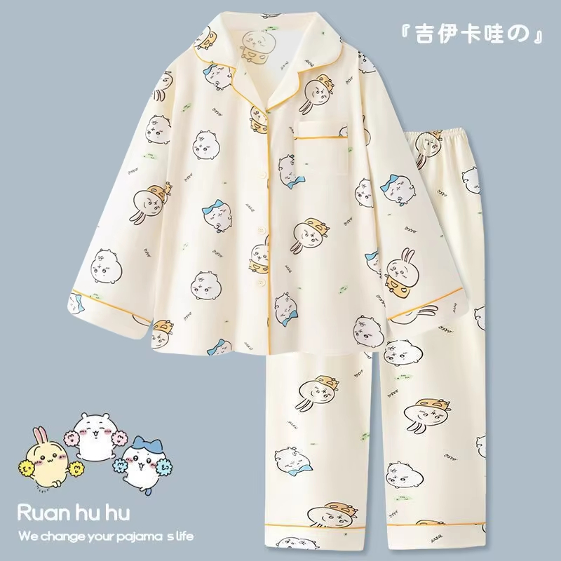 카와이 치이카와 여성용 잠옷 홈웨어 세트 일본 스타일  - Women'S Fashion Pajamas 리뷰 및 가격