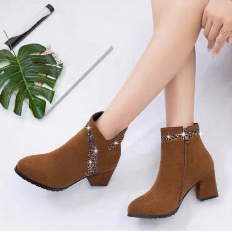 *세련되고 인기 있는 편안한 하이힐 라이딩 부츠, 겨울 - Women'S Fashion Riding Boots 리뷰 및 가격