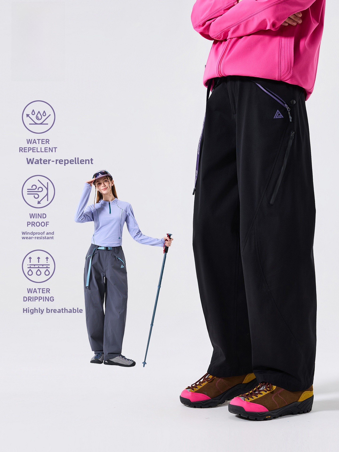레이지 데이 여성용 경량 방수 아웃도어 하이킹 바지 스 - Women'S Fashion Utility Pants 리뷰 및 가격
