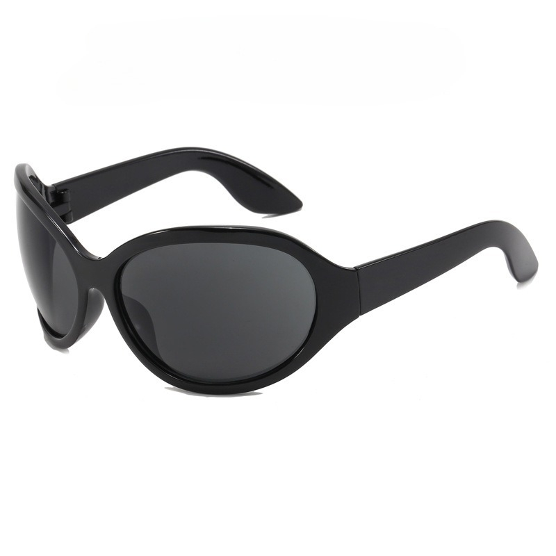 새로운 패션 오벌 선글라스 여성용 Y2K 트렌디 쿨 선 - Women'S Fashion Eyewear 리뷰 및 가격