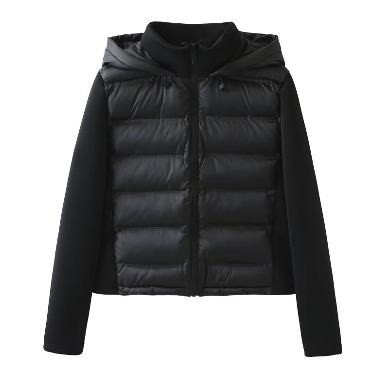 여성 가을 캐주얼 패치워크 후드 코튼 패딩 재킷 가벼운 - Women'S Fashion Quilted Jacket 리뷰 및 가격
