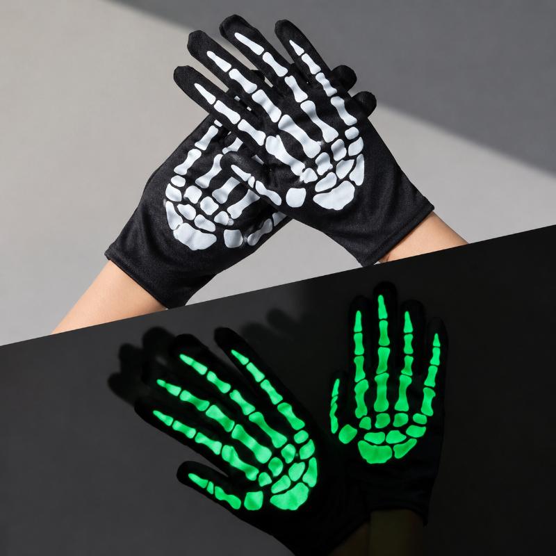 남성과 여성을 위한 핫한 성인 스타일 풀핑거 스켈레톤  - Women Fashion Gloves 리뷰 및 가격