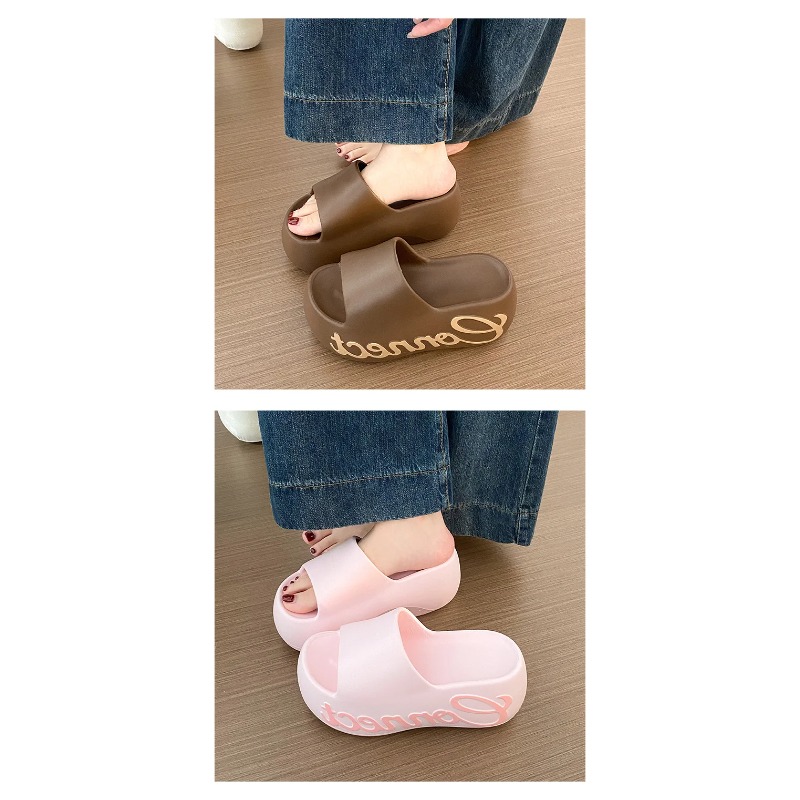 EVA 두꺼운 굽 여성 샌들 여름 패션 야외 비치 샌들 - Women'S Fashion Sandals 리뷰 및 가격