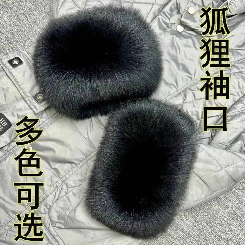 여성용 여우털 팔토시 세트, 울 코트 자켓용 따뜻한 털 - Women Fashion Gloves 리뷰 및 가격