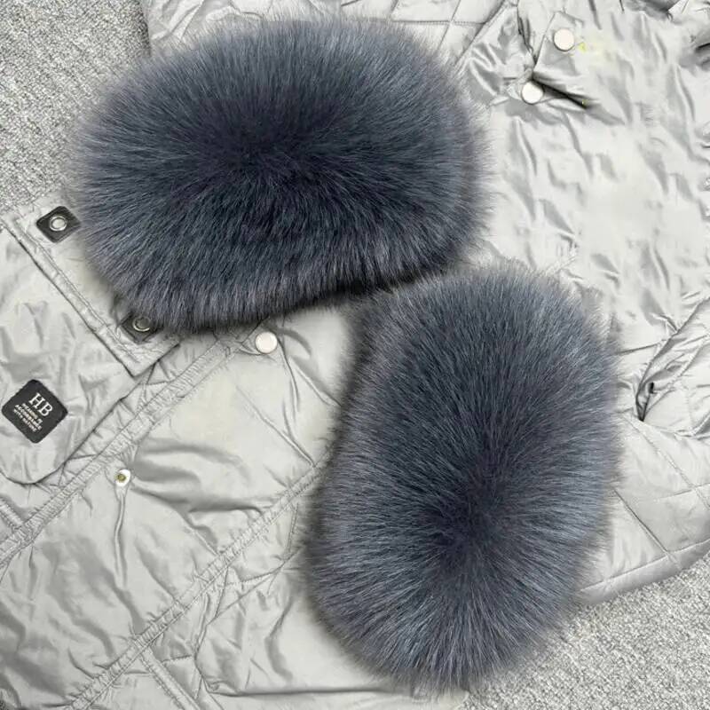 여성용 여우털 팔토시 세트, 울 코트 자켓용 따뜻한 털 - Women Fashion Gloves 리뷰 및 가격