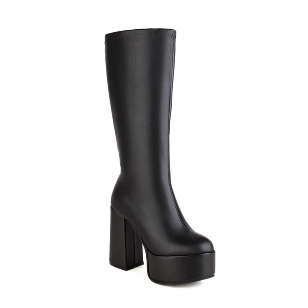 BLXQPYT 무릎 높이 부츠 여성 패션 라운드 토 두 - Women'S Fashion Riding Boots 리뷰 및 가격