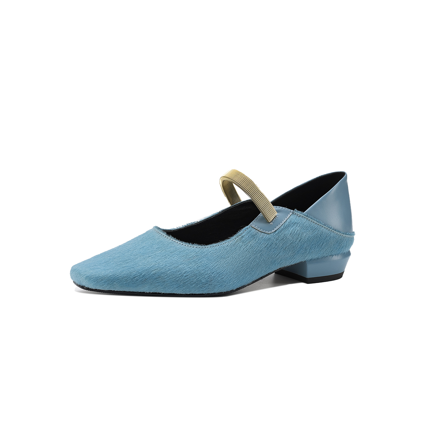 정품 가죽 말털 스퀘어 토 여성 하이힐, 패션 힐 샌들 - Women'S Fashion Sandals 리뷰 및 가격