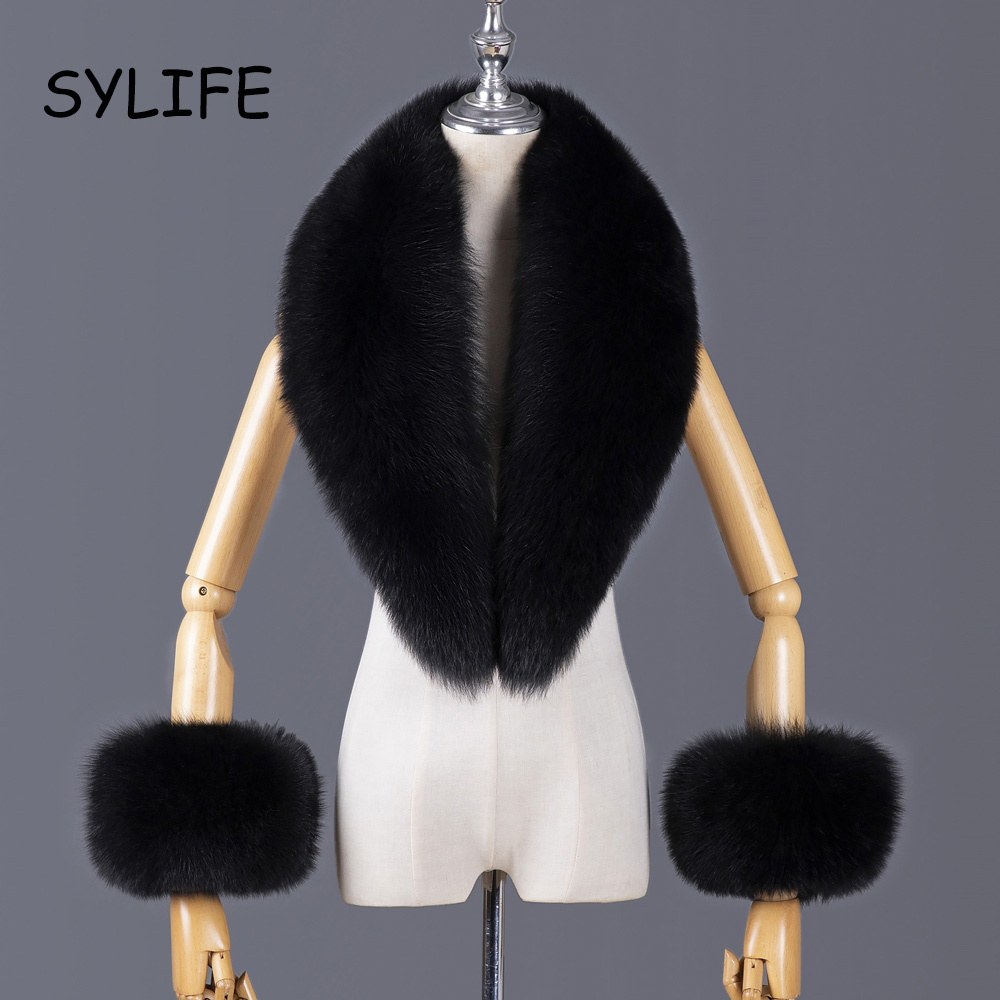 2025 리얼 폭스 퍼 칼라 겨울 여성용 고급 털 스카 - Women'S Fashion Essentials 리뷰 및 가격