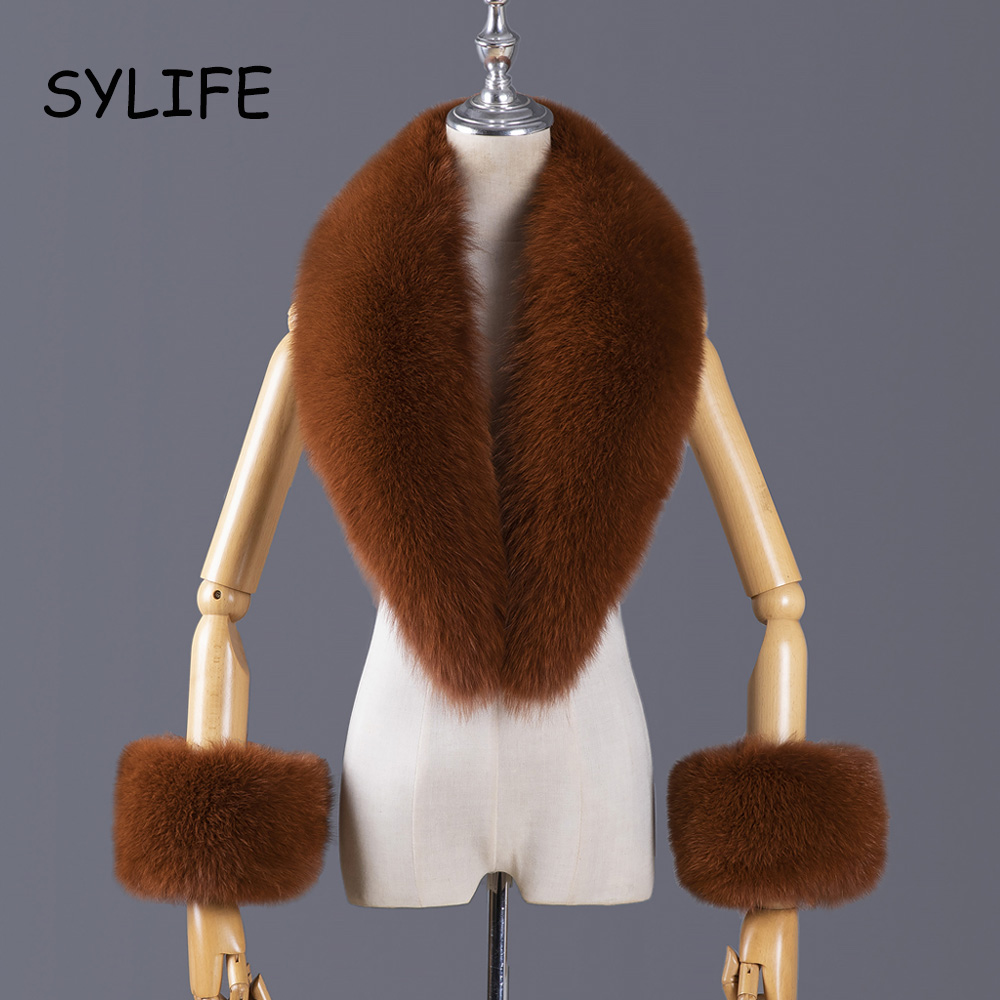 2025 리얼 폭스 퍼 칼라 겨울 여성용 고급 털 스카 - Women'S Fashion Essentials 리뷰 및 가격