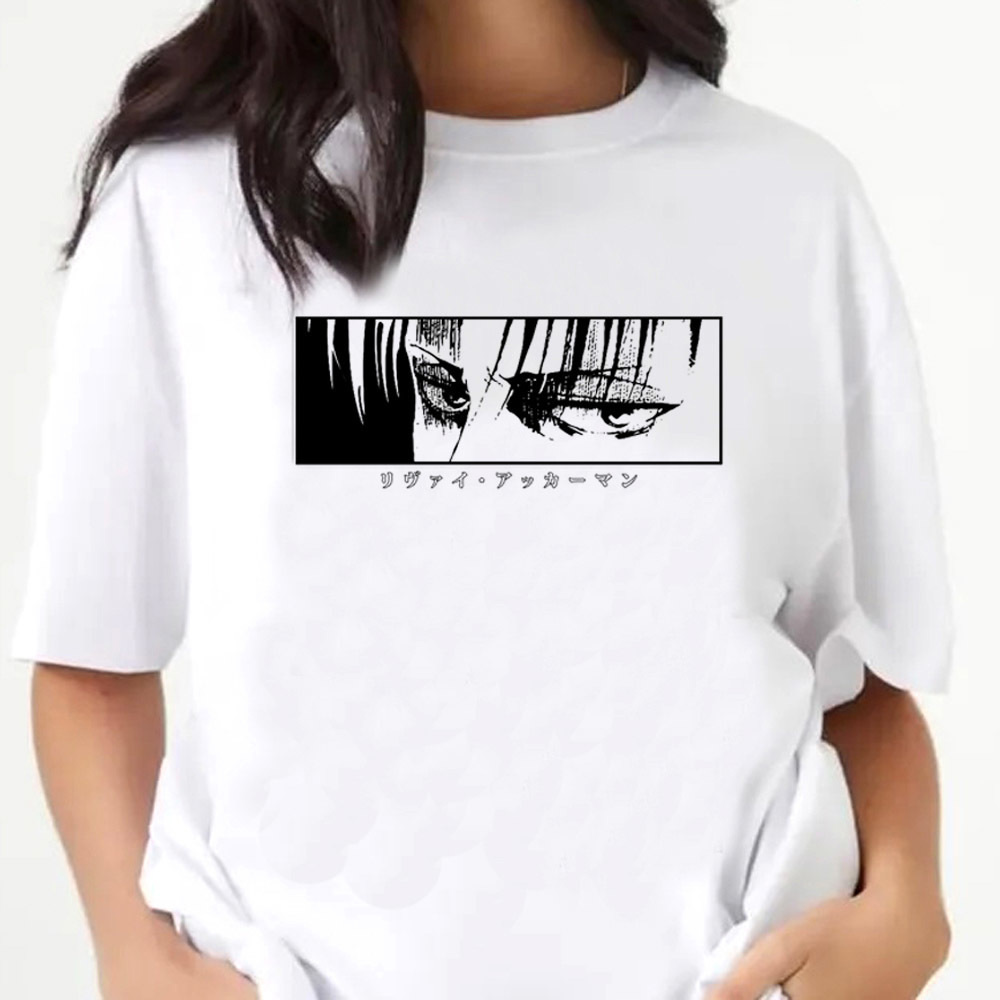 Attack on Titan 셔츠 femme anime - Women'S Fashion In The 80S 리뷰 및 가격