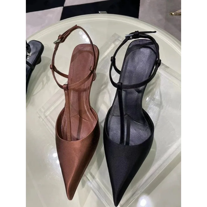 여성용 신발 섹시한 뾰족한 발가락 여성용 샌들 편안한  - Women Fashion Simple 리뷰 및 가격