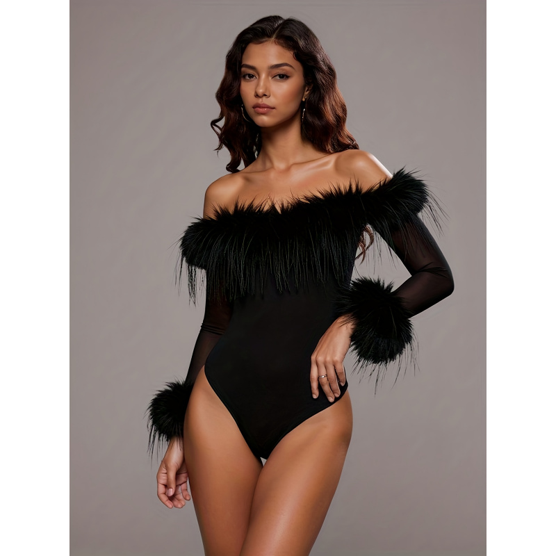 여성용 패셔너블하고 섹시한 메쉬 퍼 바디콘 탑, 파티, - Bodycon Dress Women 리뷰 및 가격