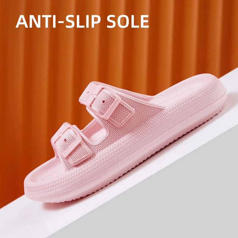 패션 버클 두꺼운 플랫폼 클라우드 슬리퍼 커플 2026 - Women'S Fashion Sandals 리뷰 및 가격