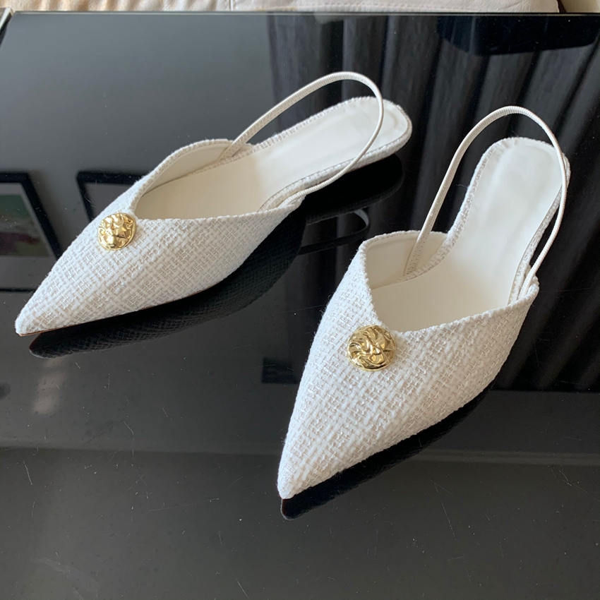 2025 신상 여성 샌들 패션 포인티드 토 얕은 슬립온 - Women'S Fashion Sandals 리뷰 및 가격